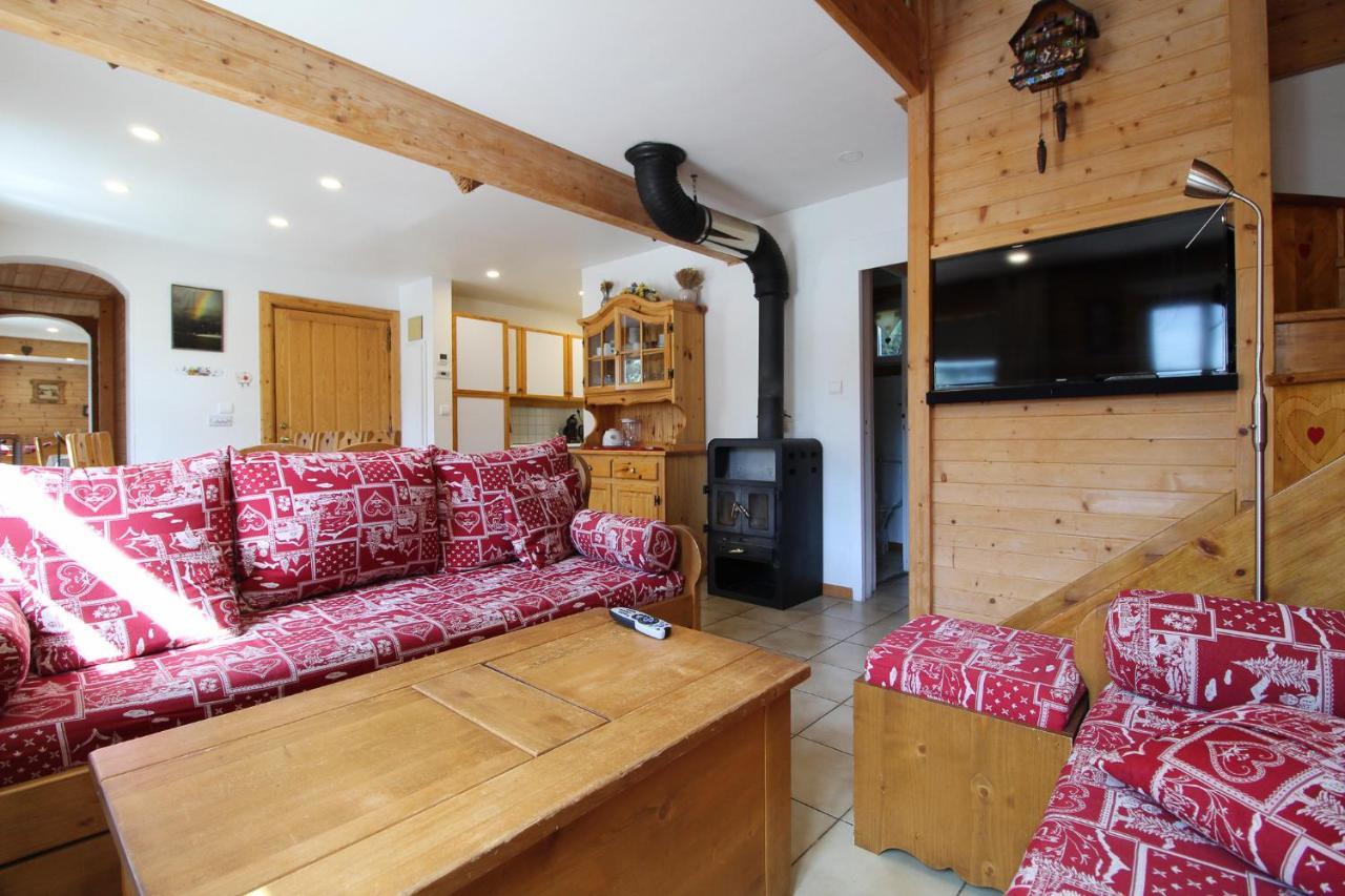 Charming 4-Bed Chalet, Mountain Views, Double Garage, Ev Point Villa Flaine Exterior foto